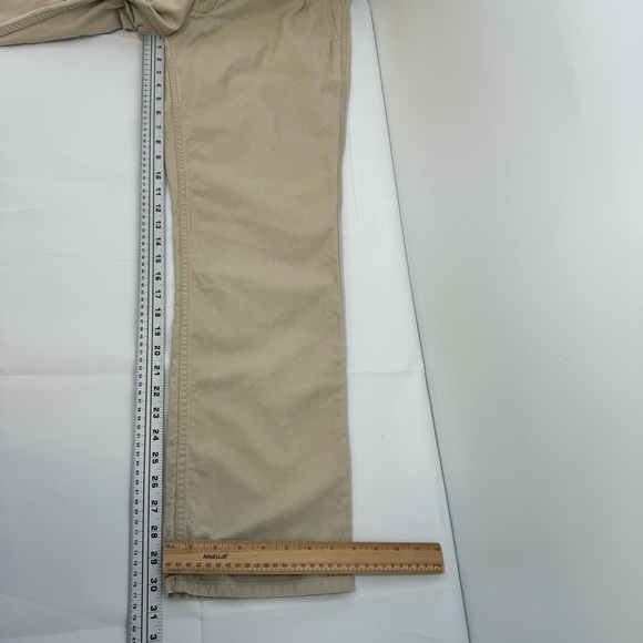 Patagonia Duck Pants Mens 35 X 30.5 Beige Straight Fit Organic Cotton WORK WEAR - Picture 9 of 12